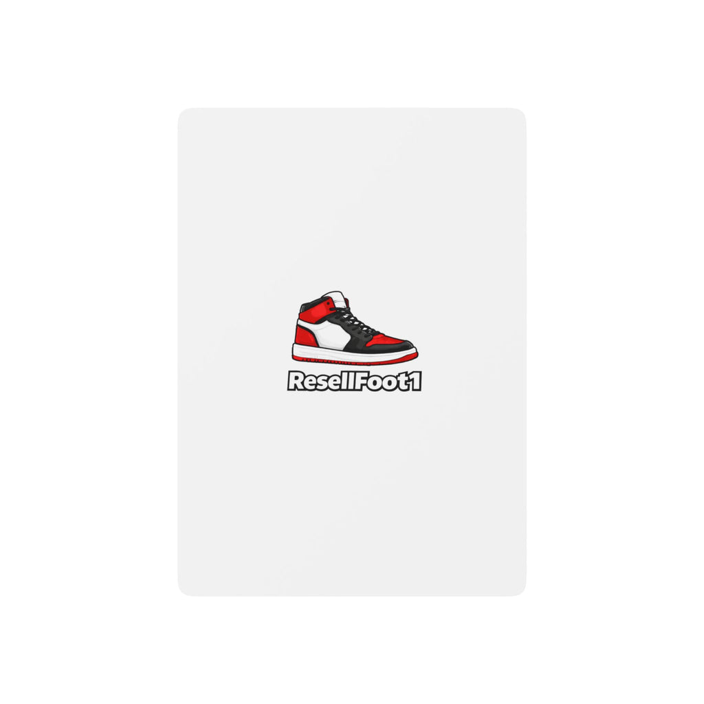 Poker Playing Cards — Classic Spade Deck with Sneaker Logo